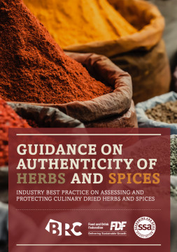 Guidance on Authenticity of Herbs and Spices